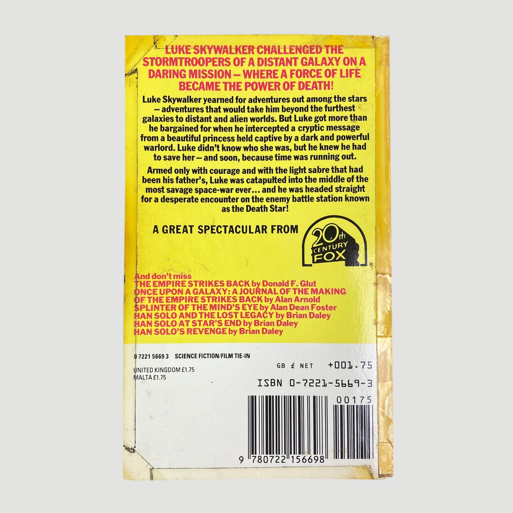 Early 80's Star Wars Novelisation Set