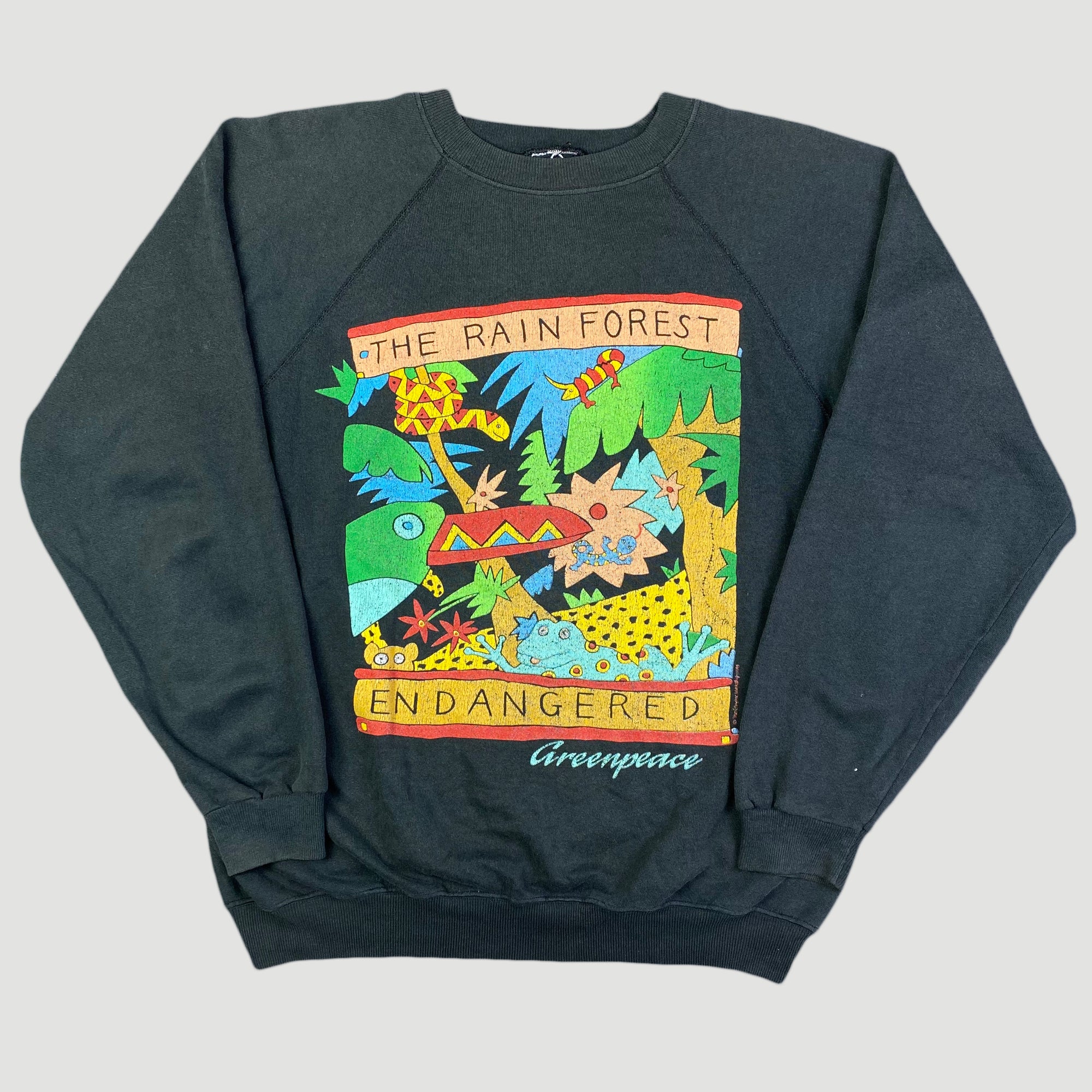 1988 Greenpeace 'Rainforest' Sweatshirt