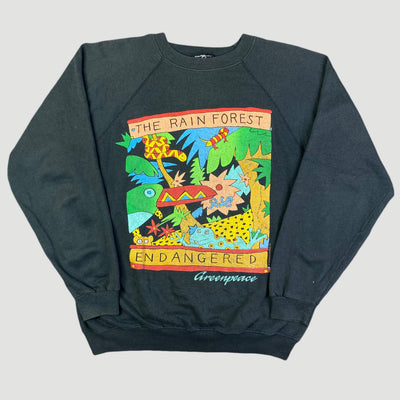 1988 Greenpeace 'Rainforest' Sweatshirt
