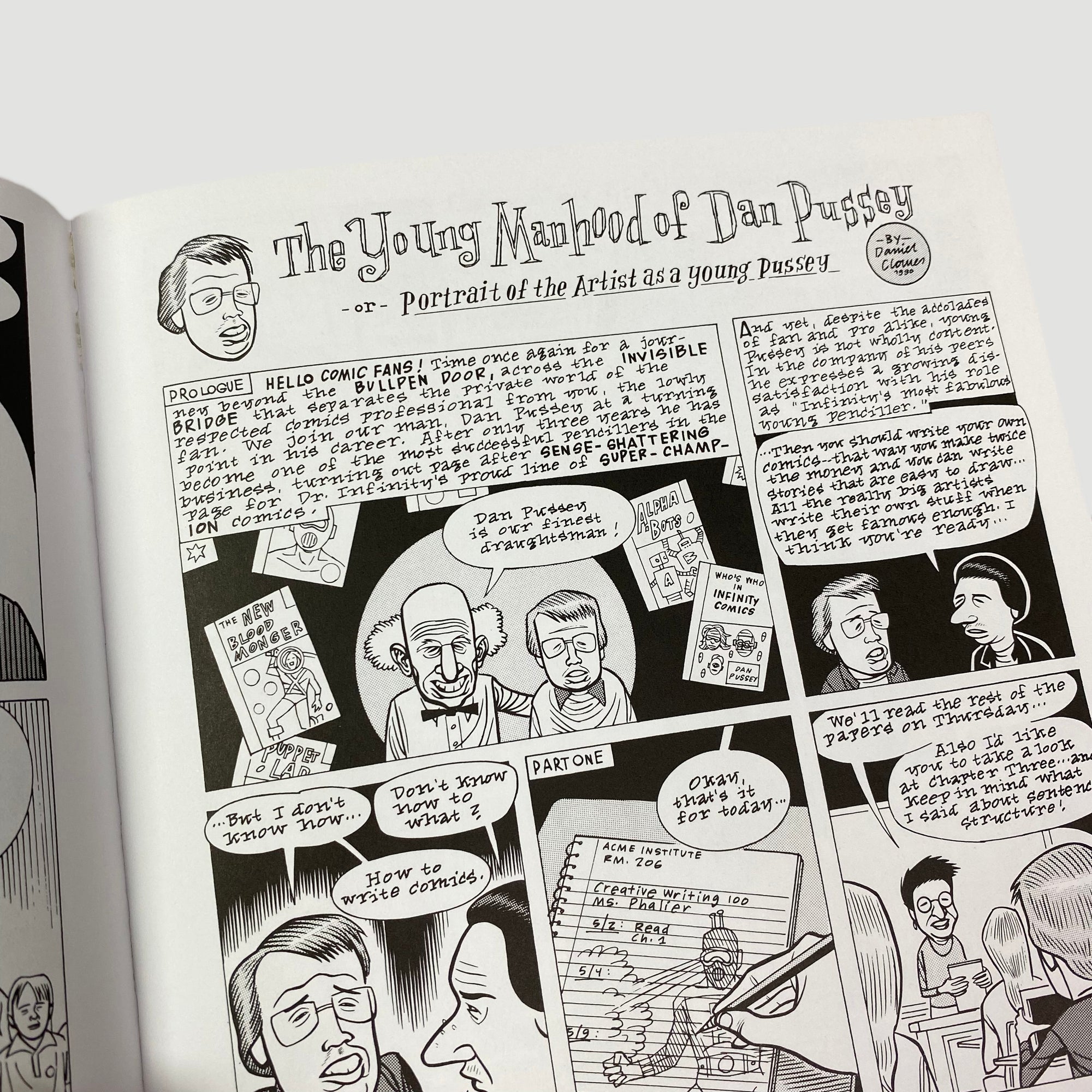 2006 Daniel Clowes 'Pussey!'