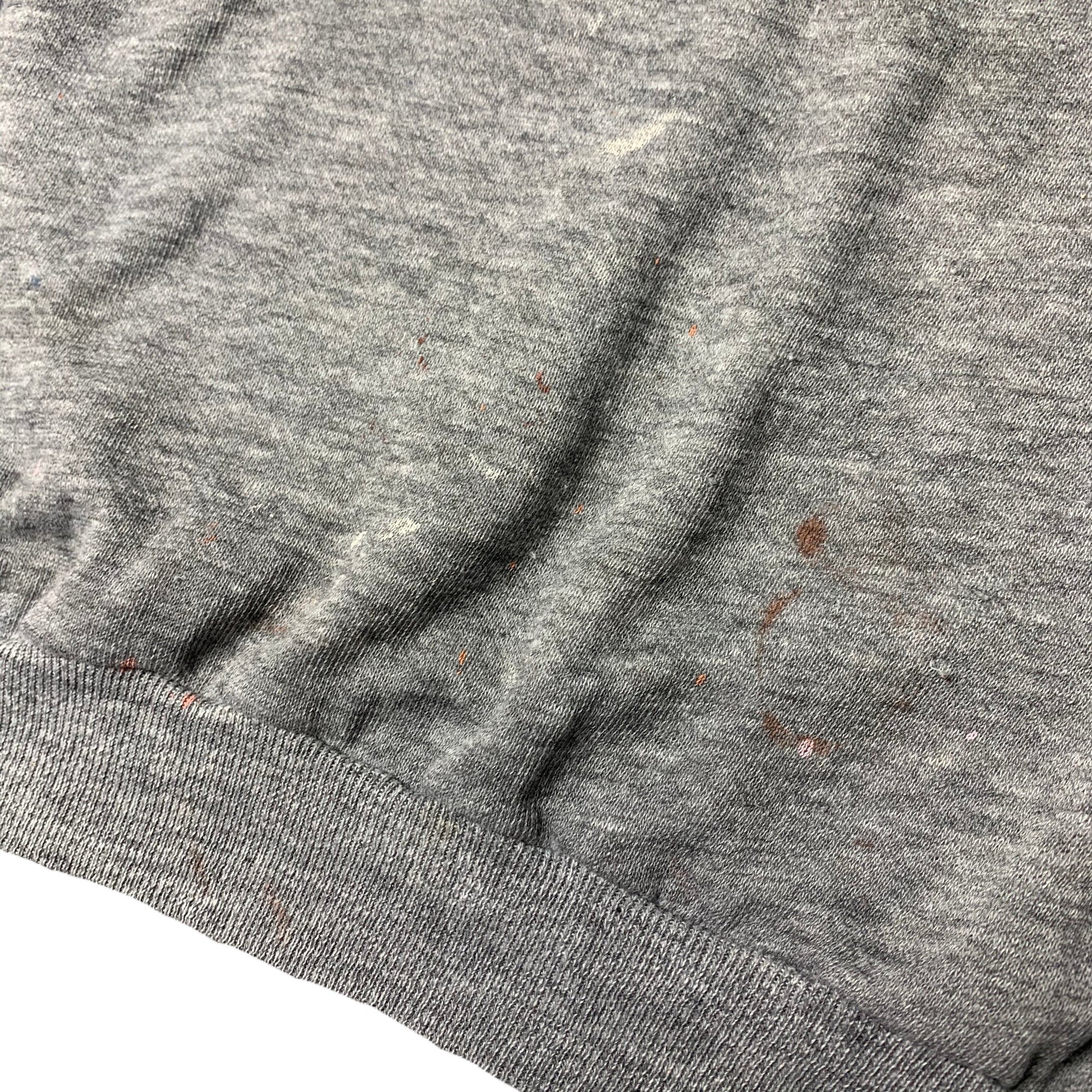 80's Sportswear Plain Grey Sweatshirt