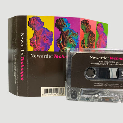 1989 New Order Technique Cassette