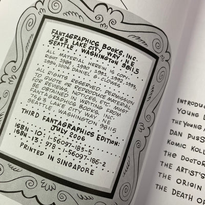 2006 Daniel Clowes 'Pussey!'