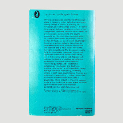 1973 H. J. Eysenck 'Uses and Abuses of Psychology'