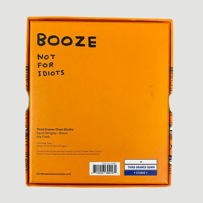 2016 David Shrigley Hip Flask