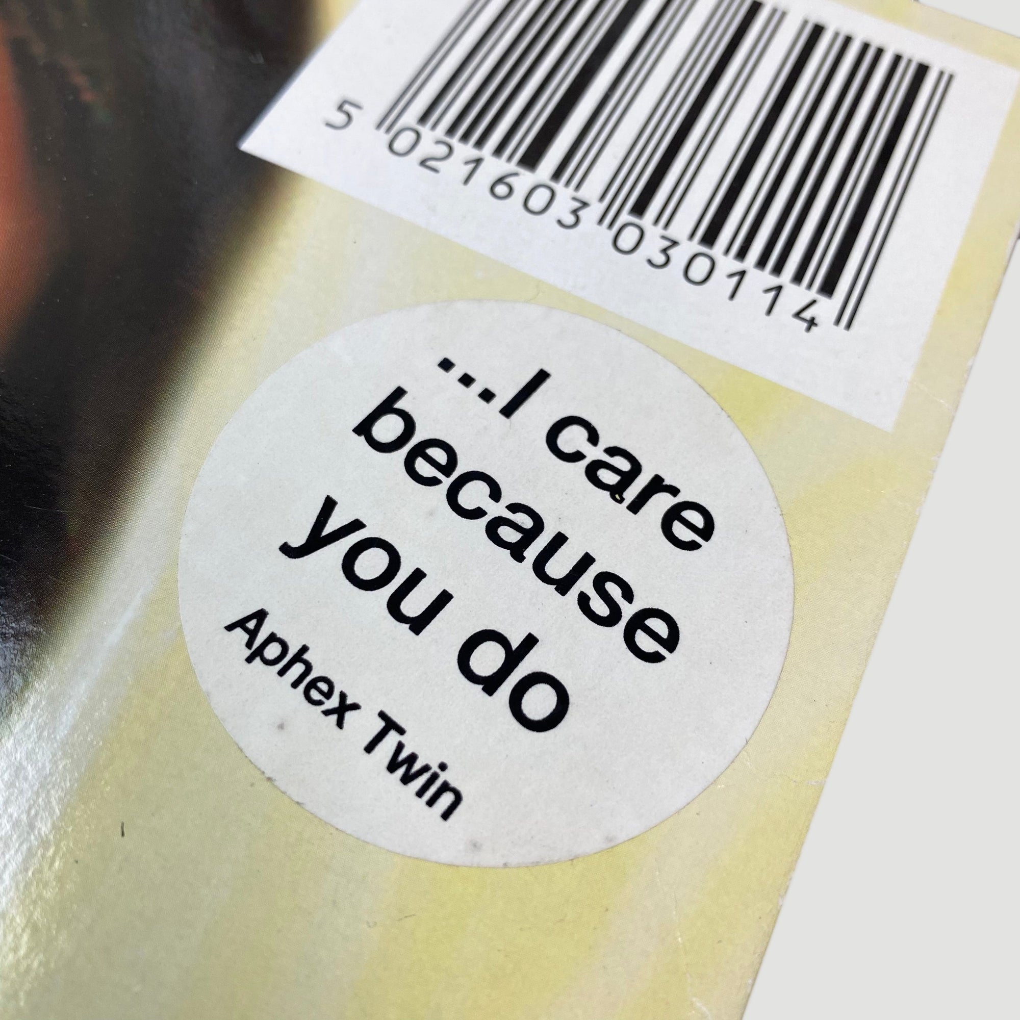 1995 Aphex Twin ...I Care Because You Do 1st UK Press LP