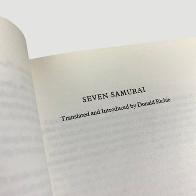 1992 Seven Samurai & Other Screenplays Akira Kurosawa