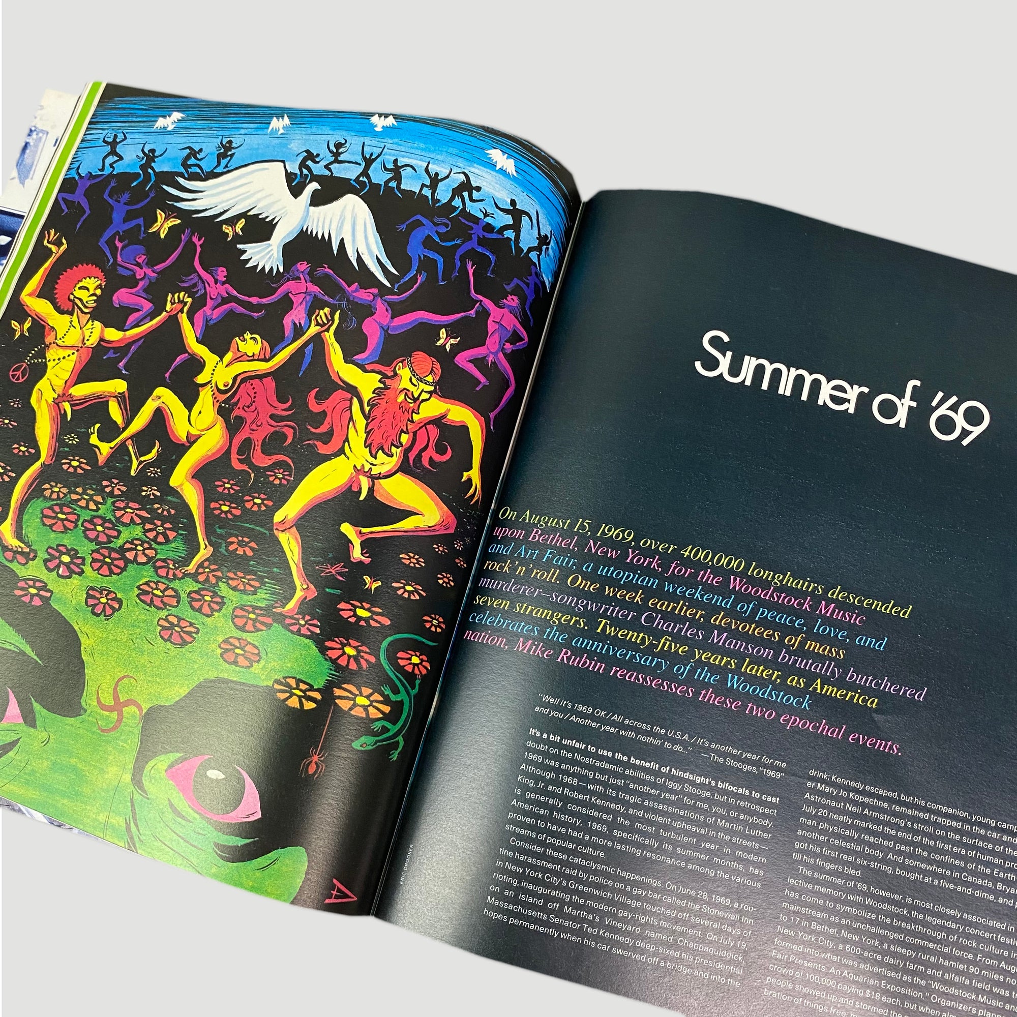 1994 SPIN Magazine Charles Manson/Woodstock Issue