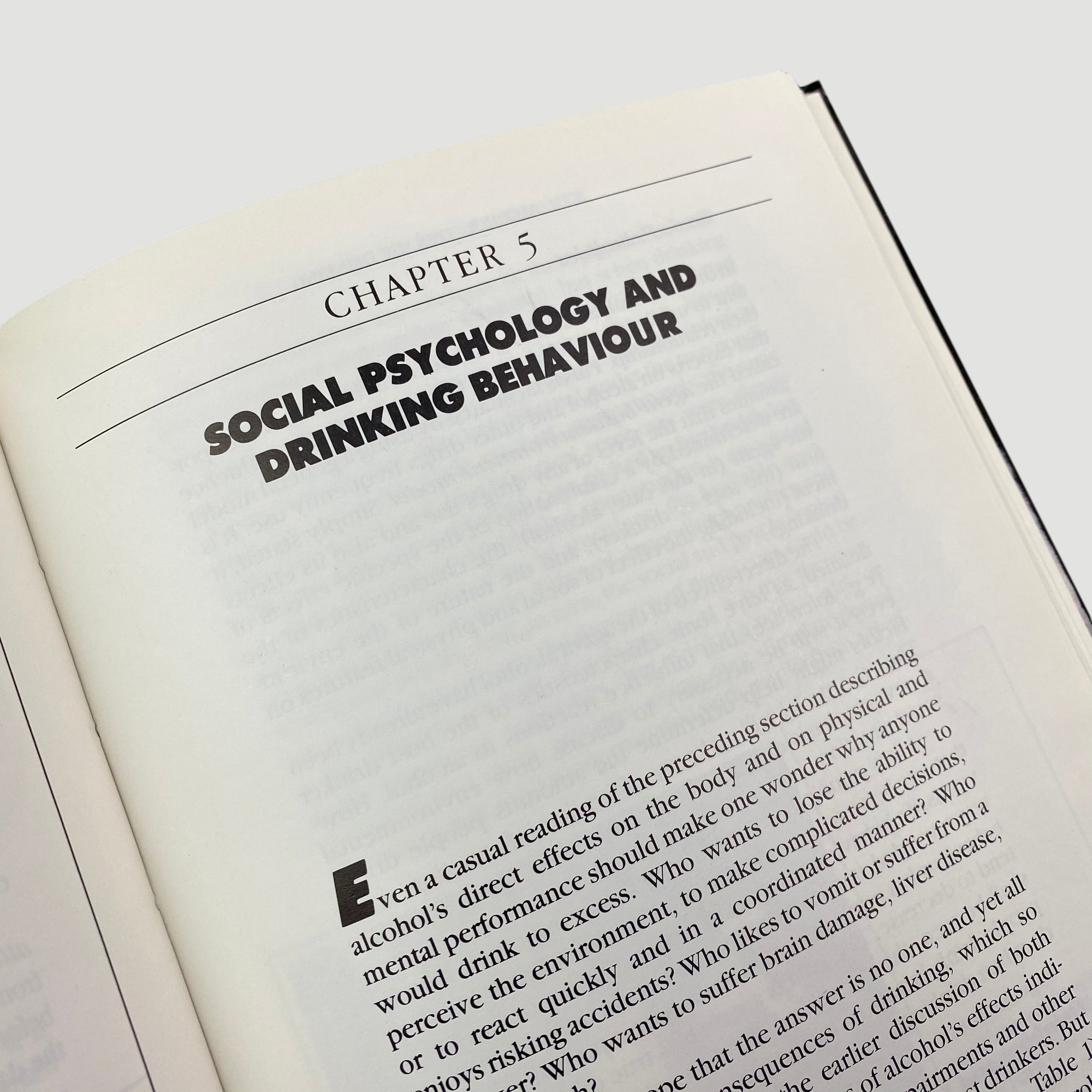 1989 Alan R. Lang 'Alcohol: Teenage Drinking'