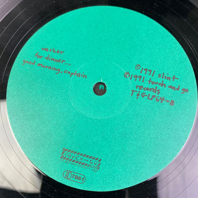 1991 Slint 'Spiderland' 1st Euro Press LP