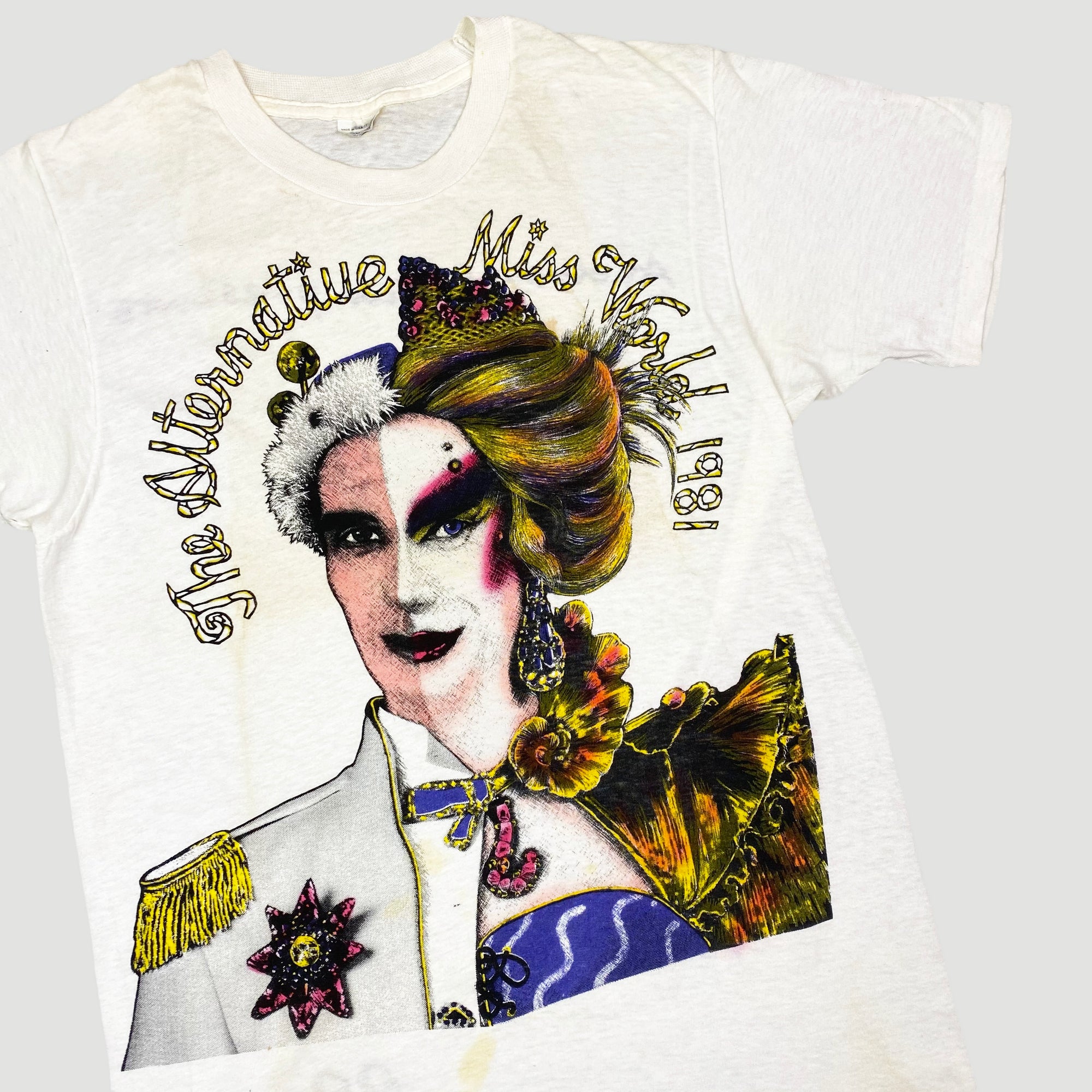 1981 Andrew Logan's Alternative Miss World T-Shirt
