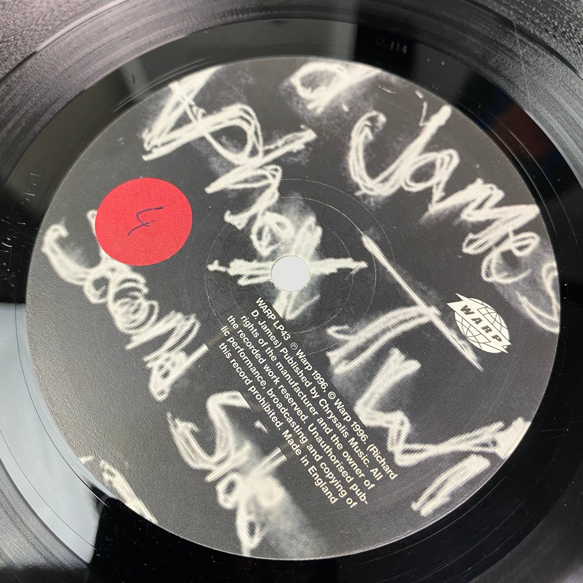 1995 Aphex Twin Richard D. James UK 1st Press LP