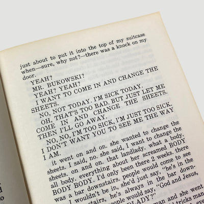 1973 Charles Bukowski 'Notes of a Dirty Old Man'