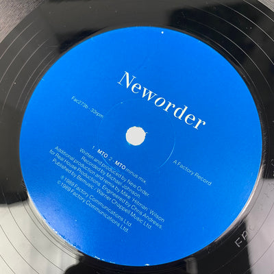 1989 New Order 'Run 2' 12"