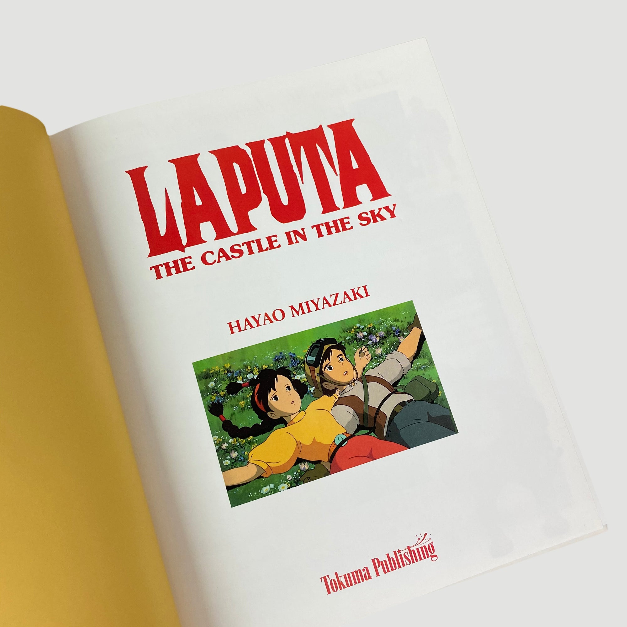 80's Laputa : The Castle in the Sky Book
