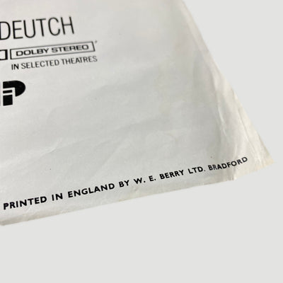 1986 Pretty in Pink UK Quad Poster