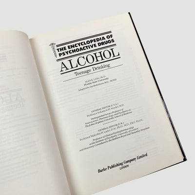 1989 Alan R. Lang 'Alcohol: Teenage Drinking'