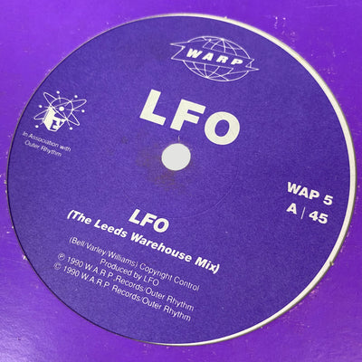 1990 LFO 'LFO' UK 12" Single