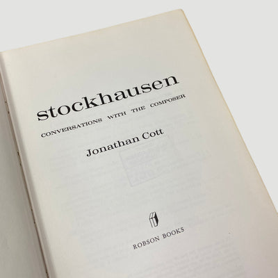 1974 Stockhausen Conversations with the Composer 1st