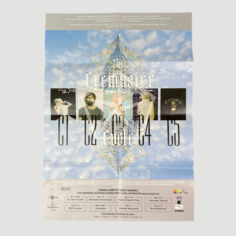 2002 The Cremaster Cycle Lobby Poster