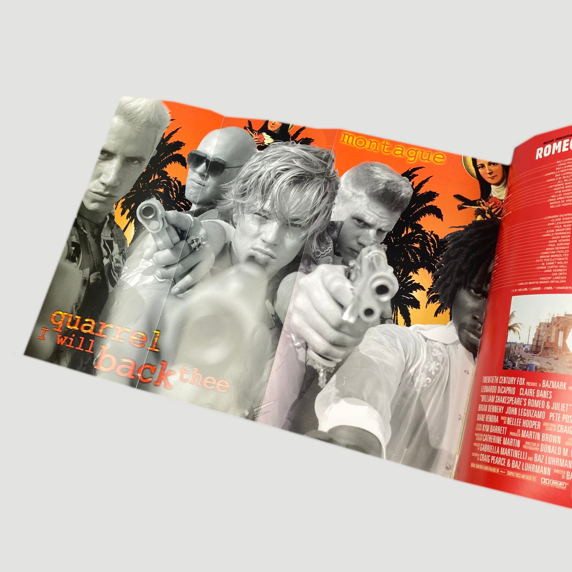 1996 Romeo + Juliet Roadshow magazine