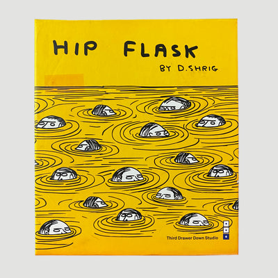 2016 David Shrigley Hip Flask