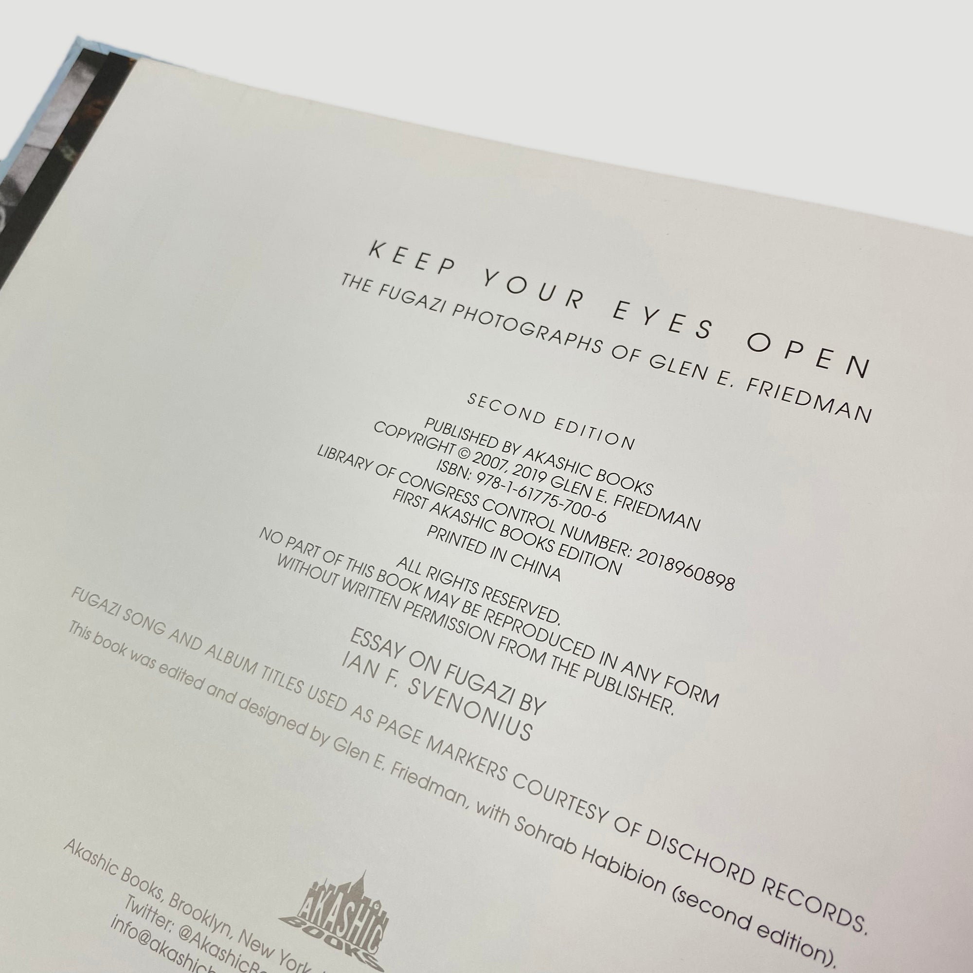 2019 Glen E. Friedman 'Fugazi'