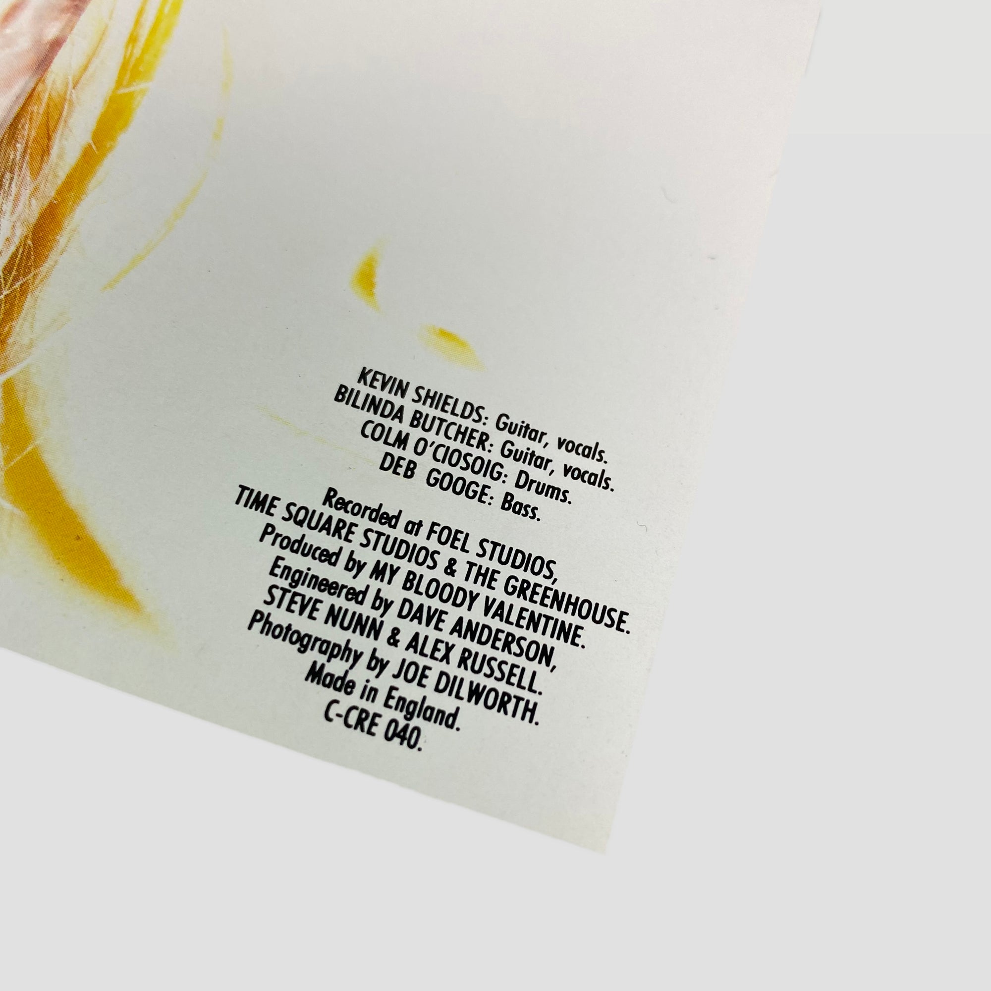 1988 My Bloody Valentine Isn't UK Anything Cassette