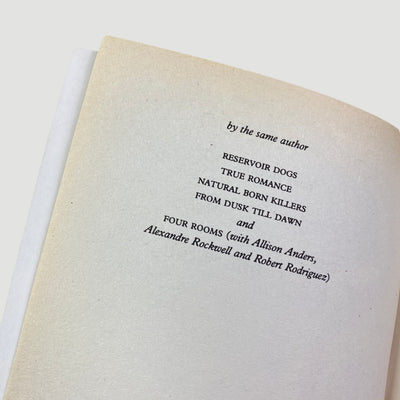 1996 Pulp Fiction Screenplay