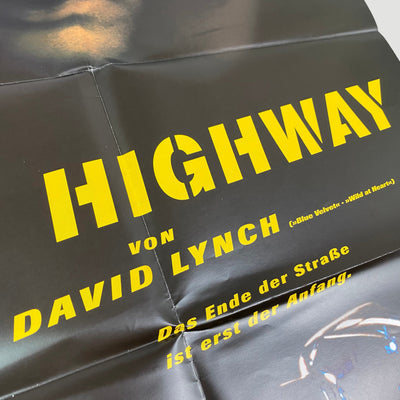 1996 Lost Highway German Release Poster
