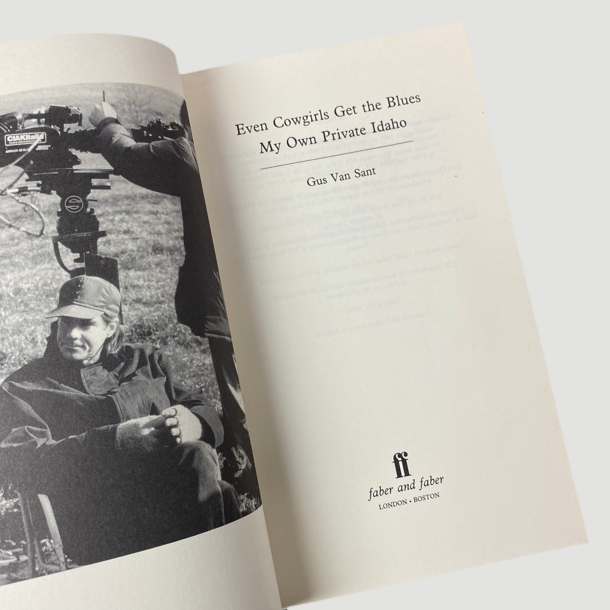 1993 Gus Van Sant 'Private Idaho & Cowgirls' Screenplays