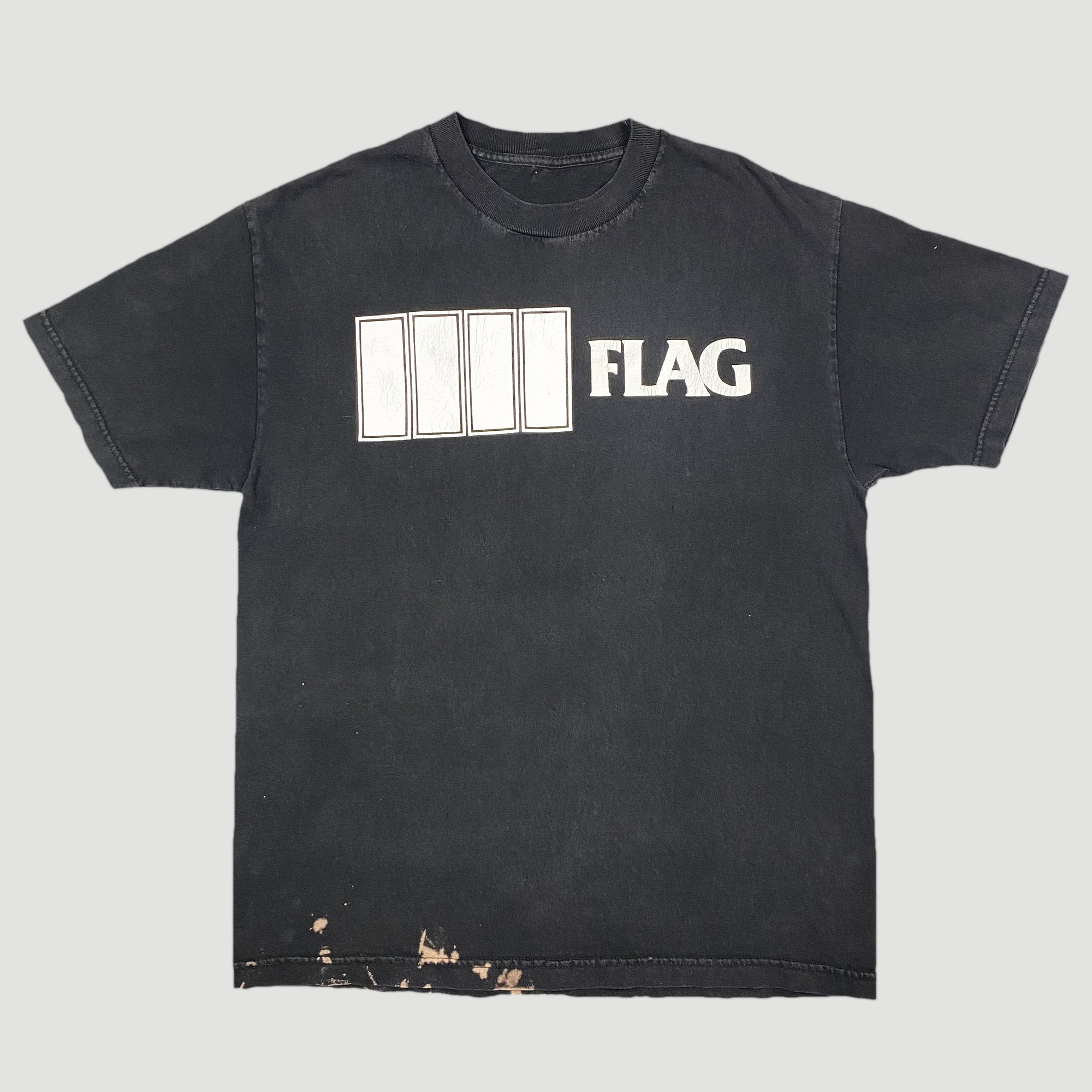 90's Black Flag Logo T-Shirt