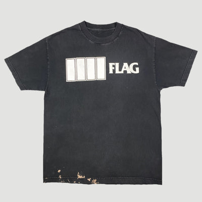 90's Black Flag Logo T-Shirt