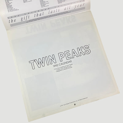 1992 Twin Peaks Calendar