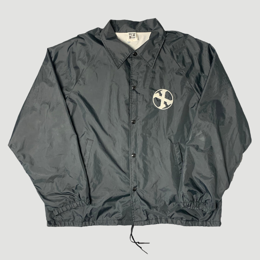 Early 90's Malcolm X Windbreaker Jacket