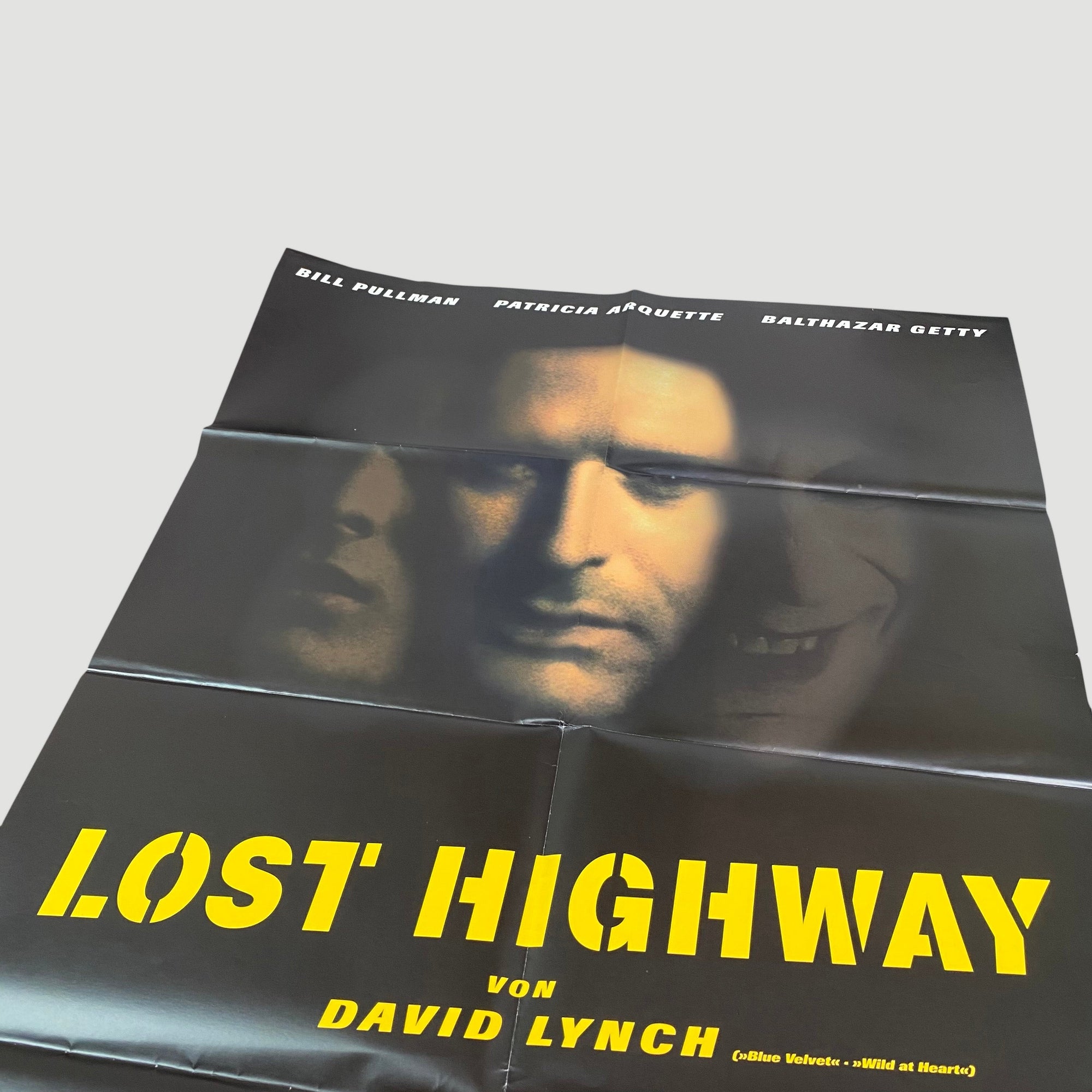 1996 Lost Highway German Release Poster
