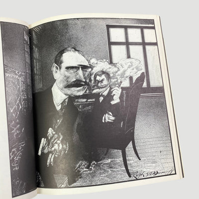 1982 Ralph Steadman 'Sigmund Freud'