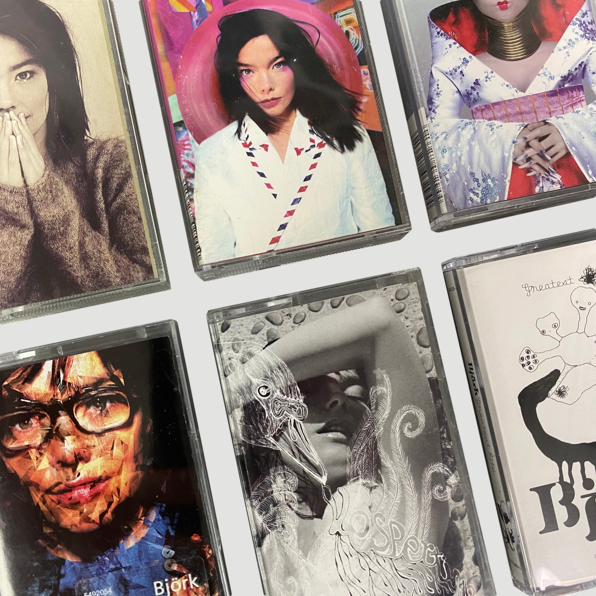 1993-2001 Björk Cassette Set