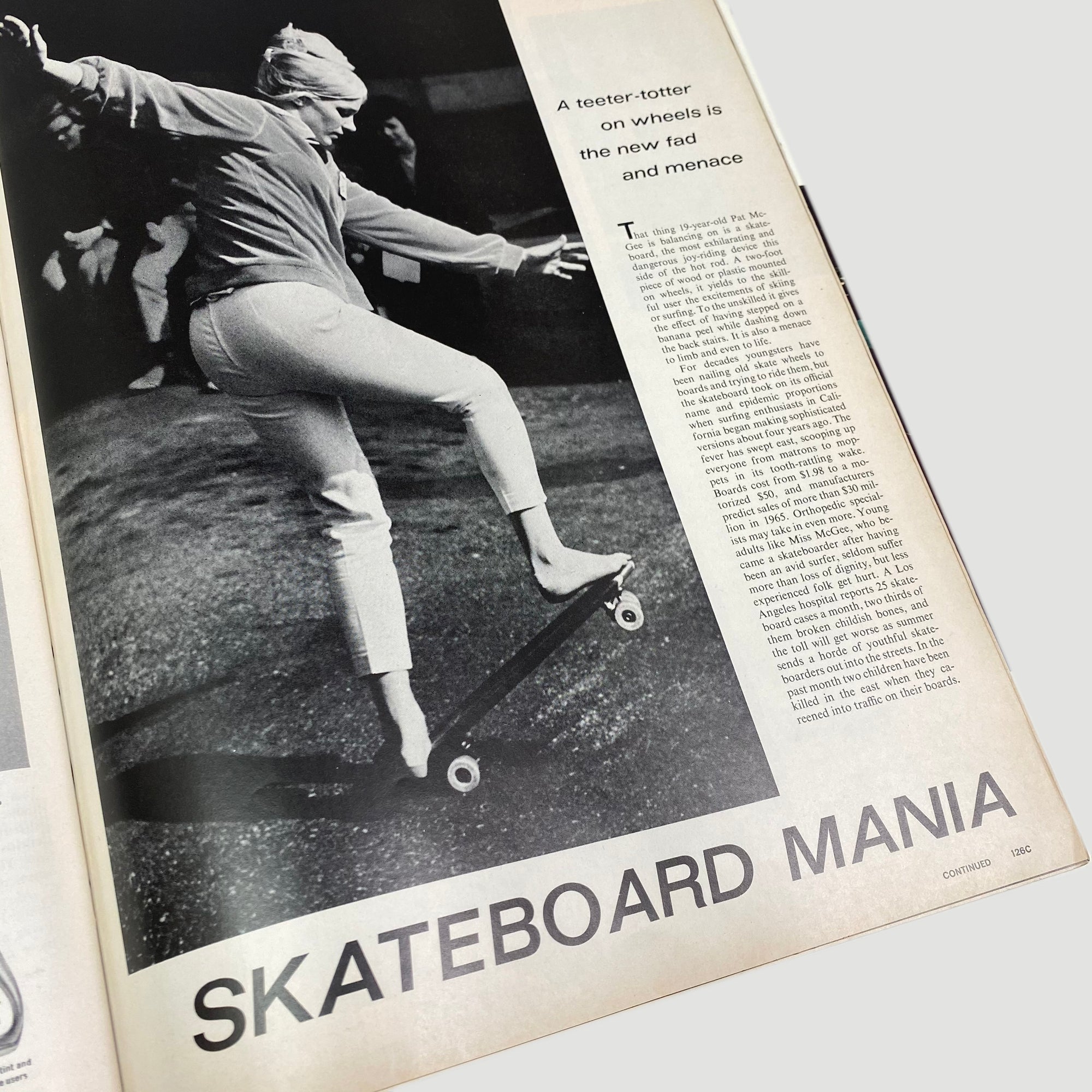 1965 LIFE Magazine Skateboard Issue