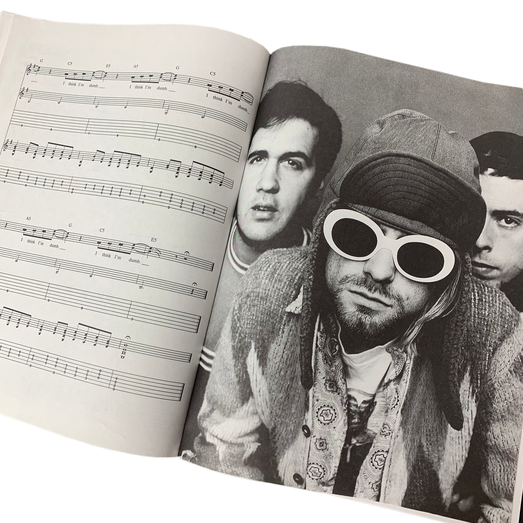 1994 Nirvana 'In Utero' Guitar Tab Book