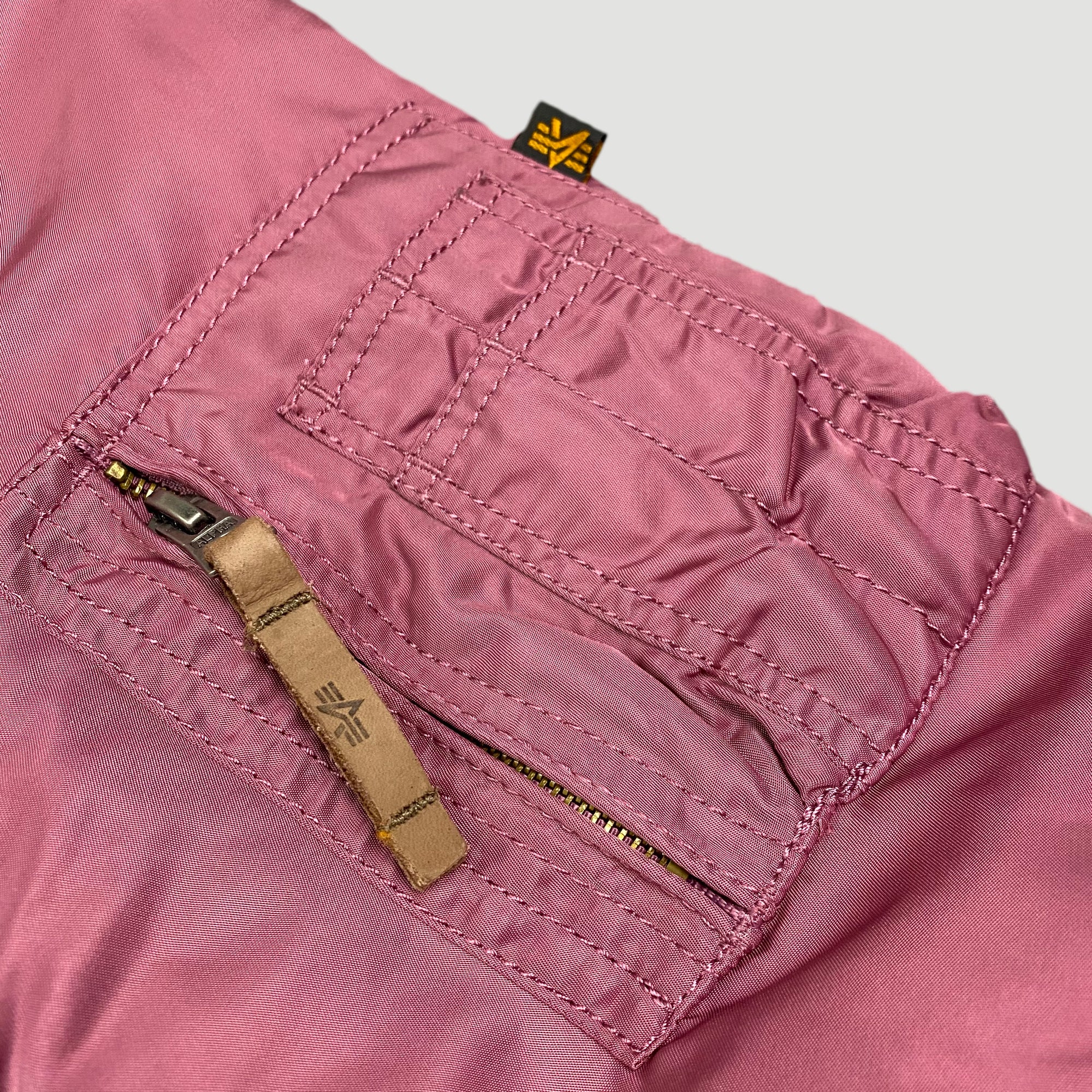 90's Alpha Industries MA1 Reversible Bomber Jacket