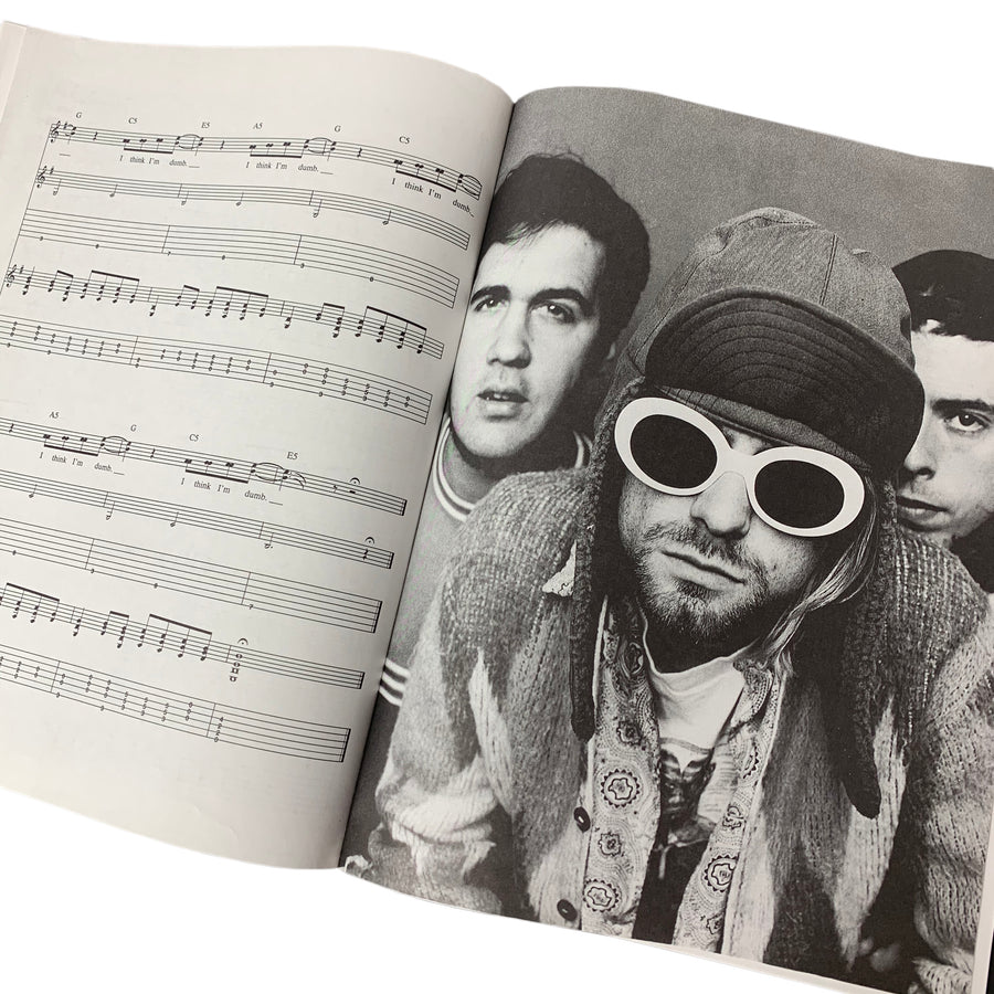 1994 Nirvana 'In Utero' Guitar Tab Book