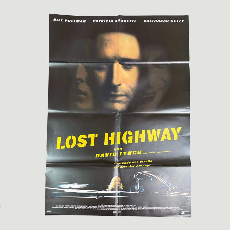 1996 Lost Highway German Release Poster