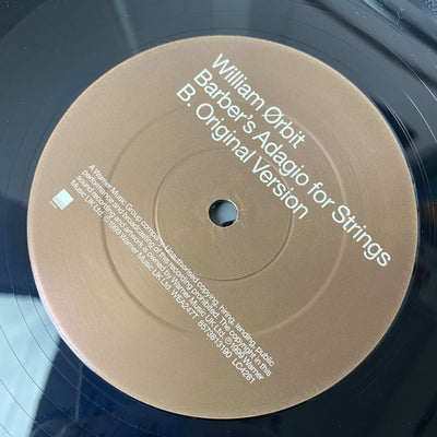 1999 William Ørbit 'Barber's Adagio For Strings' 12"