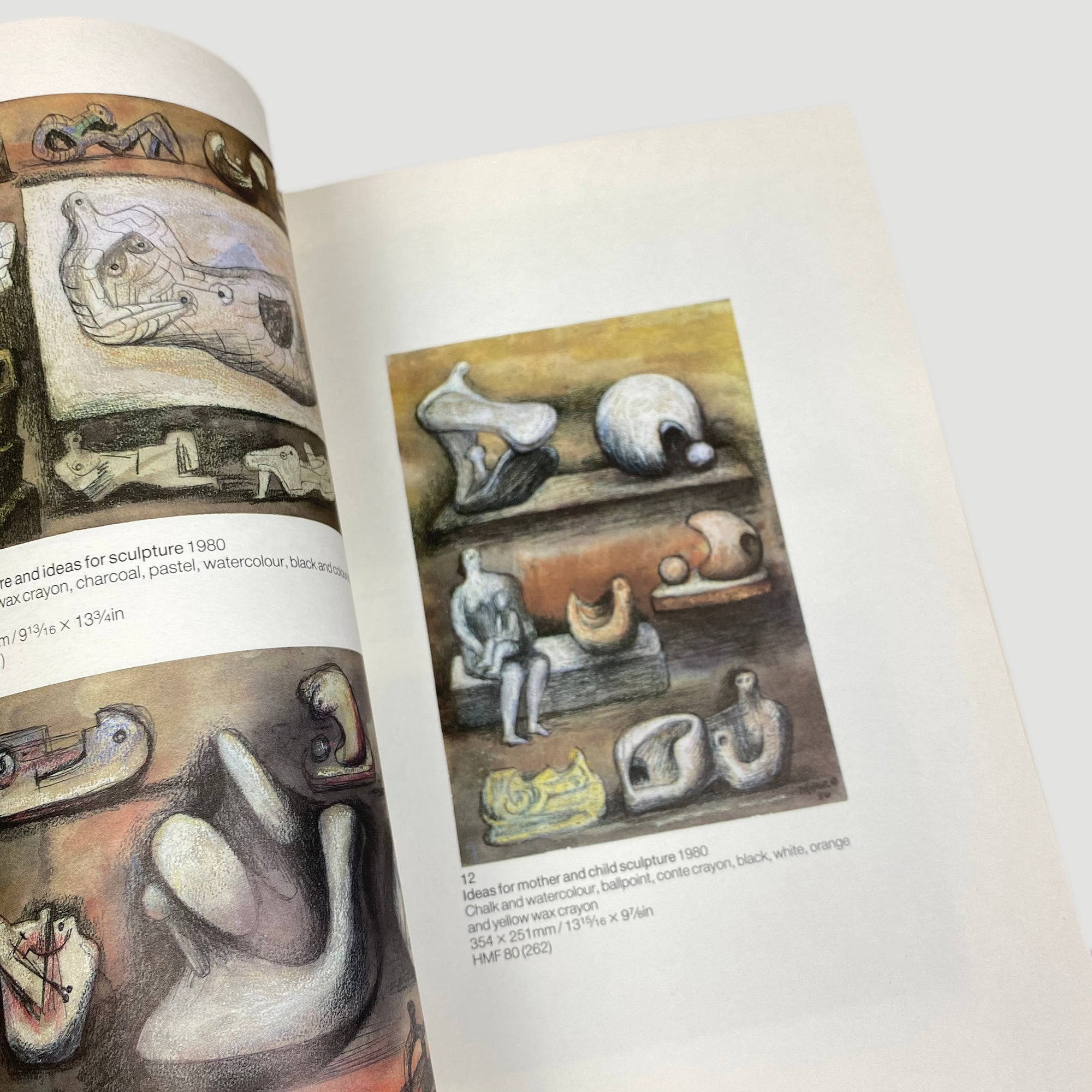 1984 Henry Moore Drawing 1979-83