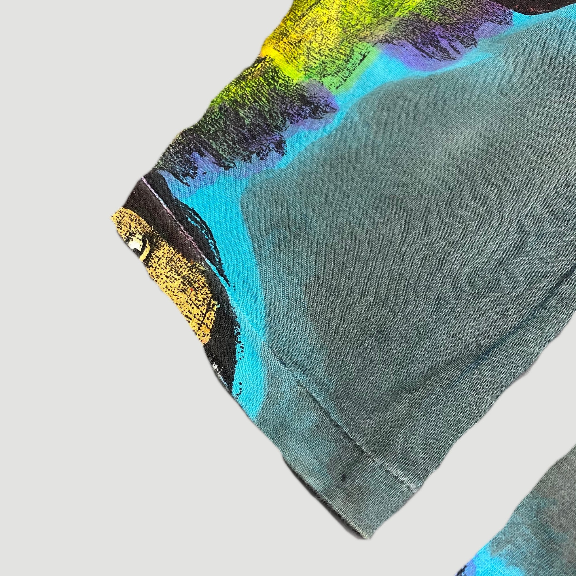 90's 'Mona Lisa' All Over Print Hoodie