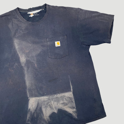 2010's Carhartt Basic Navy Pocket T-Shirt