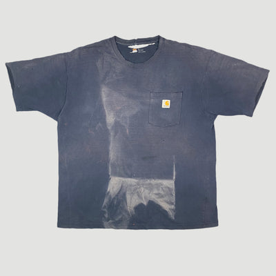 2010's Carhartt Basic Navy Pocket T-Shirt