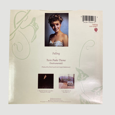 1990 Twin Peaks Julee Cruise (Theme from Twin Peaks) Falling 7" w/Sticker