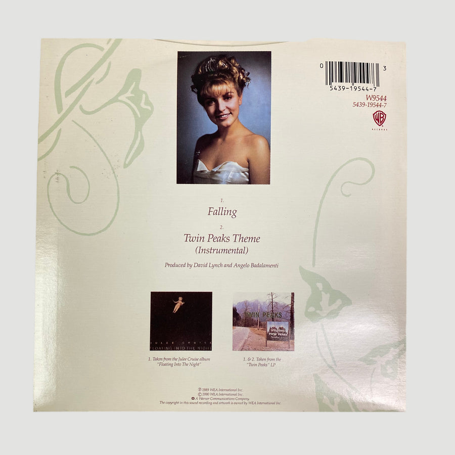 1990 Twin Peaks Julee Cruise (Theme from Twin Peaks) Falling 7" w/Sticker